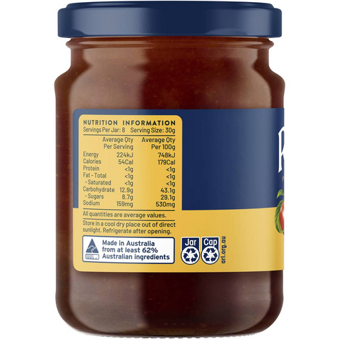 Rosella Chutney Fruit 250g