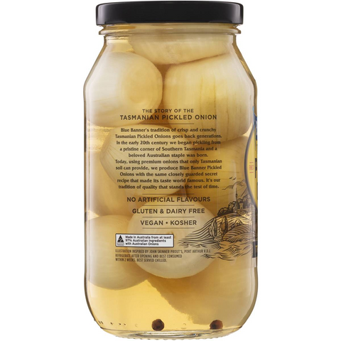 Blue Banner Onions Pickled 525g