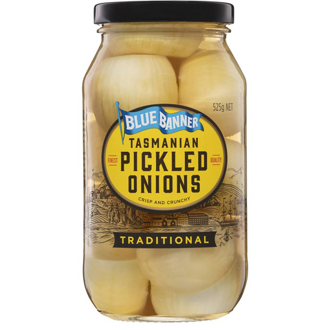 Blue Banner Onions Pickled 525g