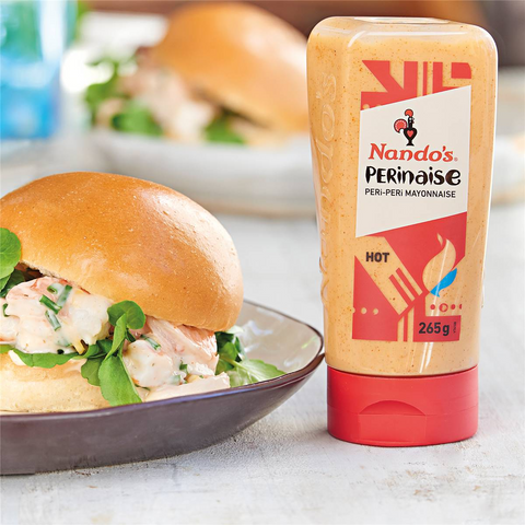 Nando's Perinaise Hot Peri-peri Mayonnaise Sauce 265g