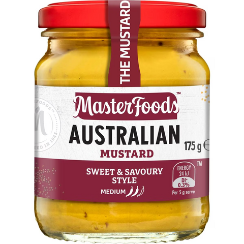 Masterfoods Australian Mustard 175g