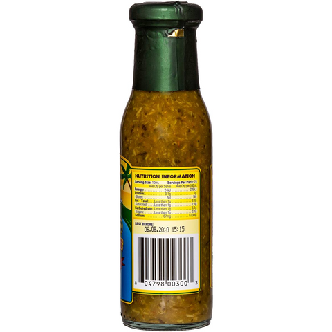 Byron Bay Chilli Co. Chilli Sauce Green Jalapeno 250ml