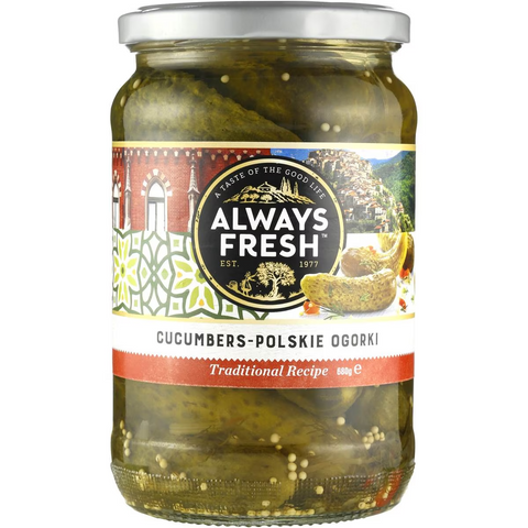 Always Fresh Cucumbers Polish Ogor 680g