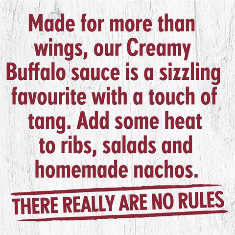 Masterfoods Creamy Buffalo No Rules Sauce 250ml