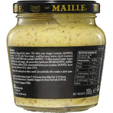 Maille Mustard Dijonnaise 200ml