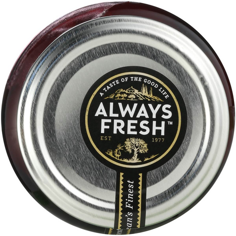 Always Fresh Olives Spanish Black 450g