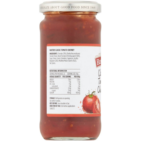 Baxter's Classic Tomato Chutney 225g