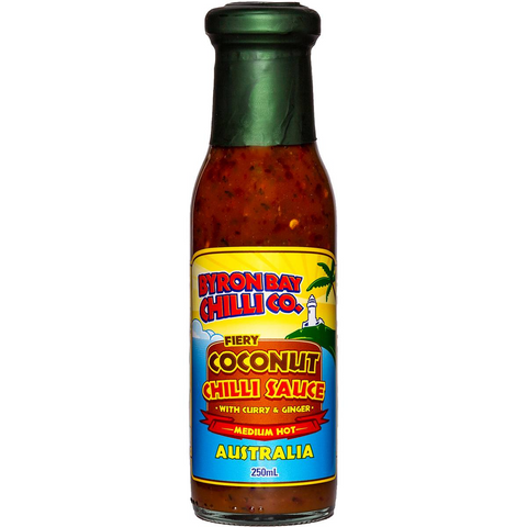 Byron Bay Chilli Co. Chilli Sauce Fiery Coconut 250ml