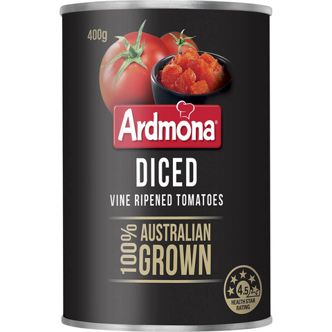 Ardmona Diced Vine Ripened Tomatoes 400g