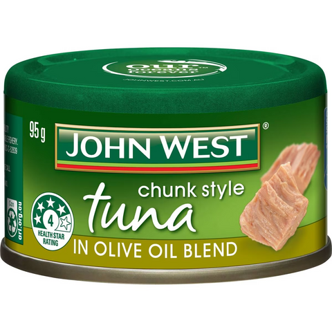 John West Chunky Style Tuna In Olive Oil Blend 95g