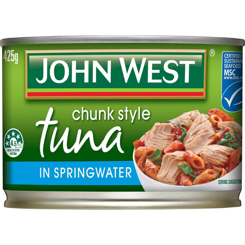 John West Tuna In Springwater 425g