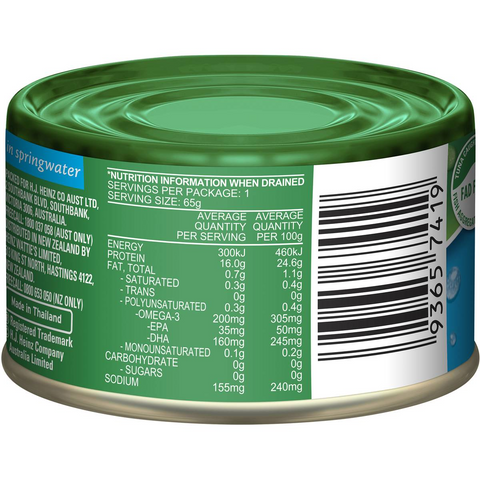 Greenseas Tuna Chunks In Springwater 95g