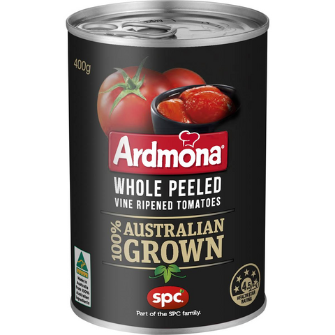 Ardmona Whole Peeled Vine Ripened Tomatoes 400g