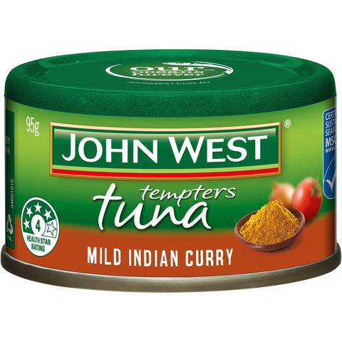 John West Tempters Tuna Mild Indian Curry 95g