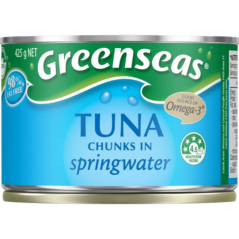 Greenseas Tuna Chunks In Springwater 425g