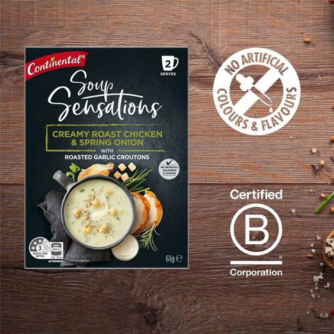 Continental Soup Sensations Creamy Roast Chicken & Spring Onion 61g