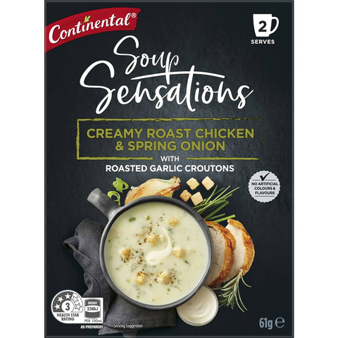 Continental Soup Sensations Creamy Roast Chicken & Spring Onion 61g