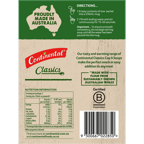 Continental Classics Cup A Soup Laksa With Noodles 65g