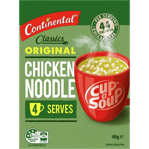 Continental Classics Cup A Soup Original Chicken Noodle 40g