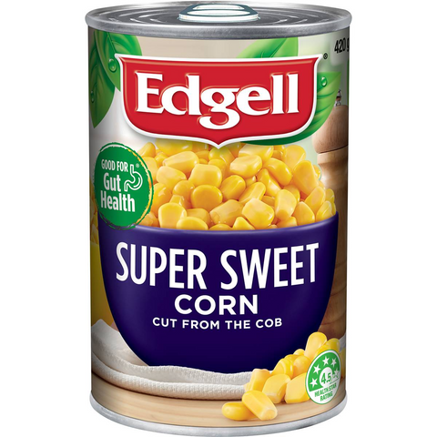 Edgell Super Sweet Corn Kernels Super Sweet 420g