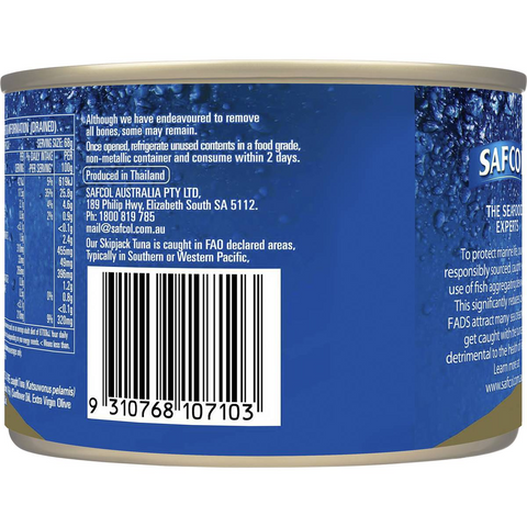 Safcol Responsibly Fished Tuna In Oil Italian Style 425g