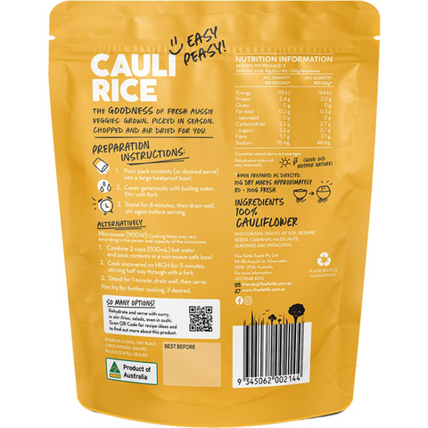 Fine Fettle Cauli Rice 50g