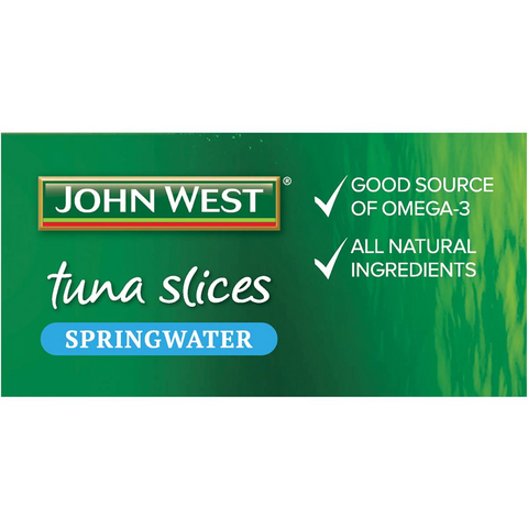 John West Wild Caught Yellowfin Tuna Slices In Springwater 125g