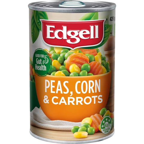 Edgell Peas Corn & Carrots Corn & Carrots 420g