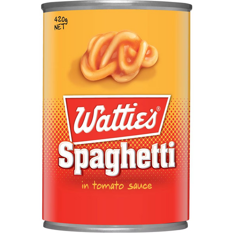 Wattie's Spaghetti In Tomato Sauce 420g