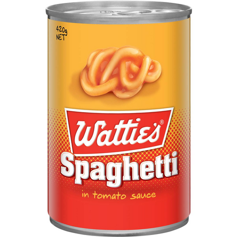 Wattie's Spaghetti In Tomato Sauce 420g