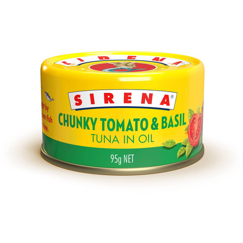 Sirena Tuna Tomato & Basil 95g