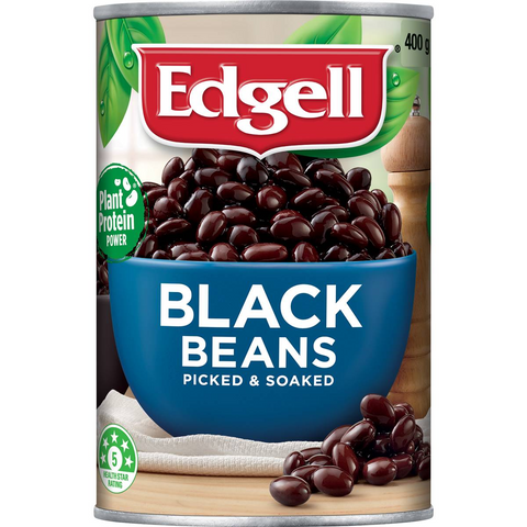 Edgell Black Beans Plant Protein 400g