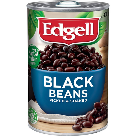 Edgell Black Beans Plant Protein 400g