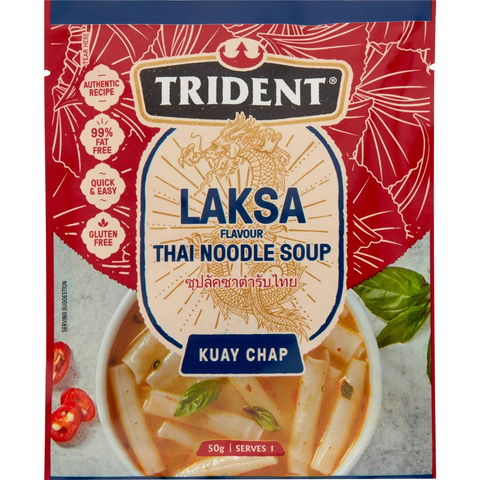 Trident Laksa Flavour Thai Noodle Soup 50g