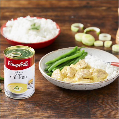 Campbell's Condensed Soup Cream Of Chicken 420g