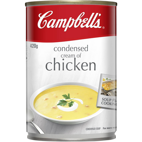 Campbell's Condensed Soup Cream Of Chicken 420g