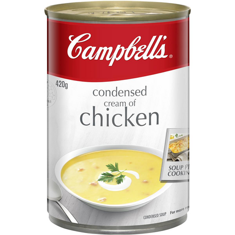 Campbell's Condensed Soup Cream Of Chicken 420g