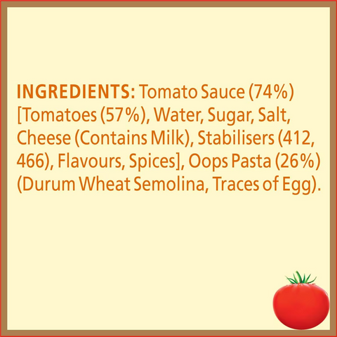 Heinz Oops Pasta In Tomato Sauce Canned Spaghetti O's 220g