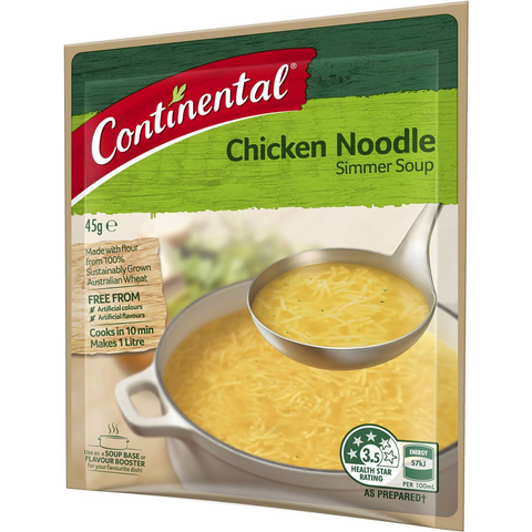 Continental Classics Simmer Soup Chicken Noodle 45g