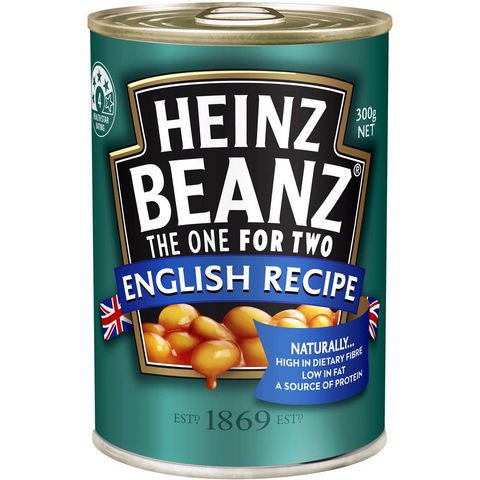 Heinz Baked Beans English Recipe Tinned Beans Breakfast 300g