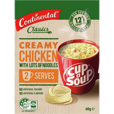 Continental Classics Cup A Soup Chicken With Lots Of Noodles 60g