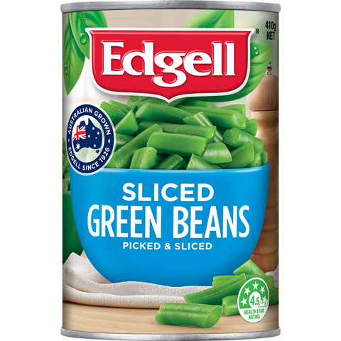 Edgell Australian Grown Sliced Green Beans 410g