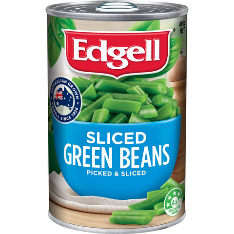 Edgell Australian Grown Sliced Green Beans 410g