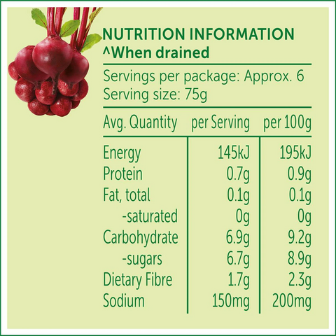 Golden Circle Baby Beetroot 850g