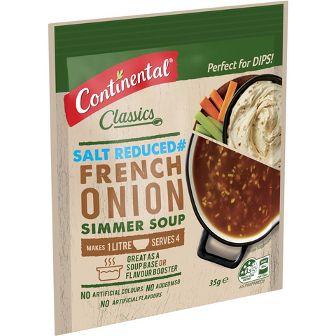 Continental French Onion Salt Reduced Simmer Soup 35g