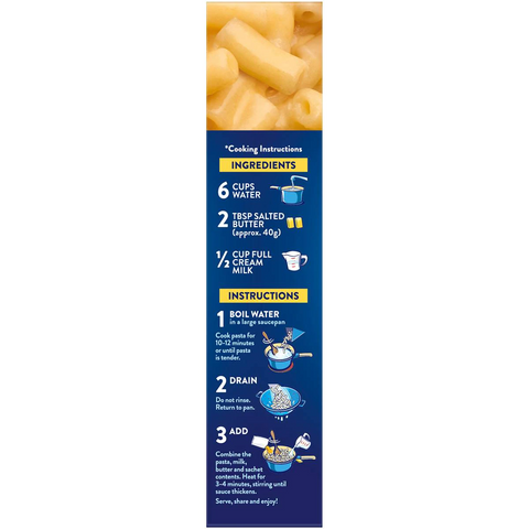 Kraft Mac & Cheese Macaroni Pasta Original 205g