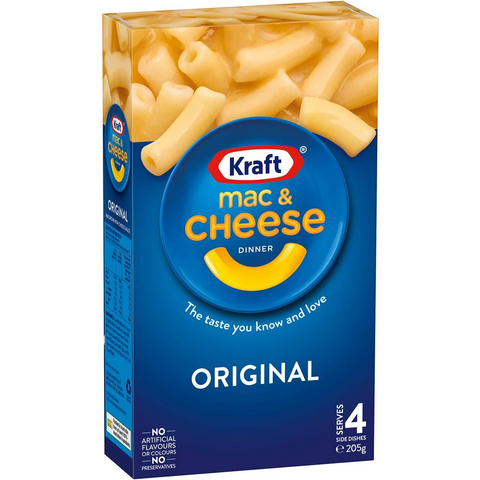 Kraft Mac & Cheese Macaroni Pasta Original 205g