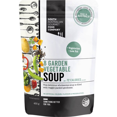 Sa Gourmet Food Co 8 Garden Vegetable Soup 430g