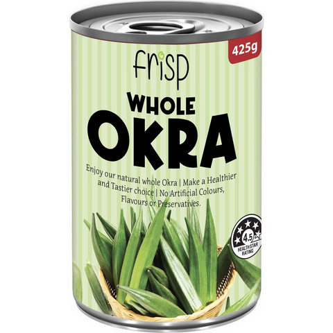 Frisp Whole Okra 425g