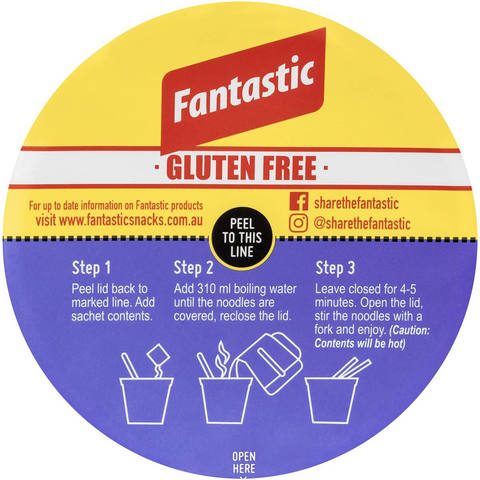 Fantastic Noodles Cup Gluten Free Chicken 45g